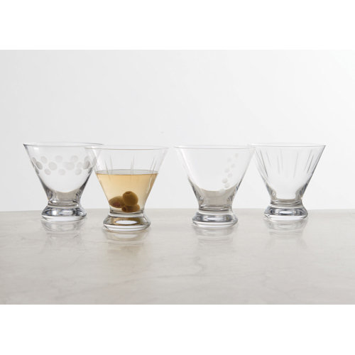 Mikasa Cheers Stemless Martini Glasses, Set Of 4 Wayfair